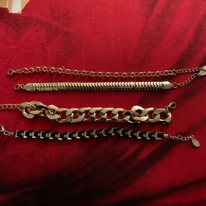 4 bracelets from aldo